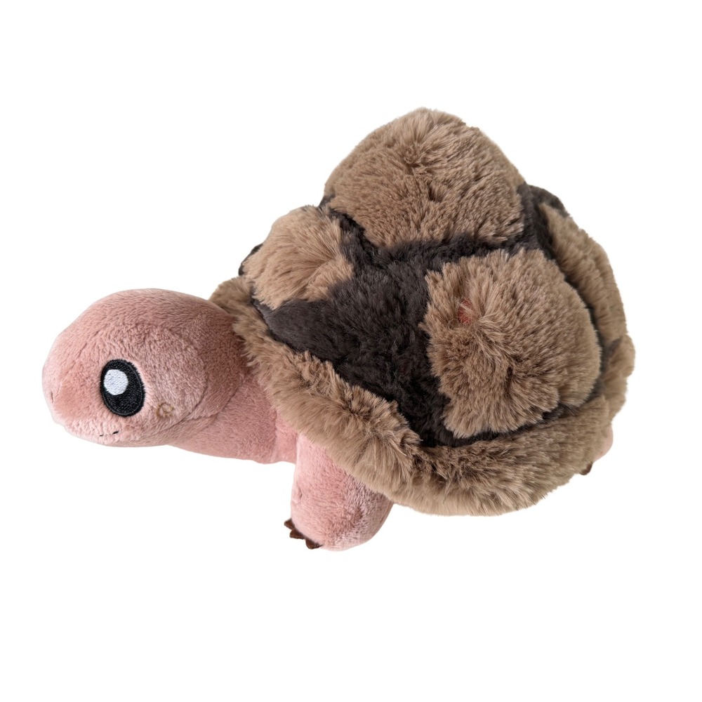 Squishable Tortoise Turtle Plush Stuffed Animal Brown Tan 12 inch